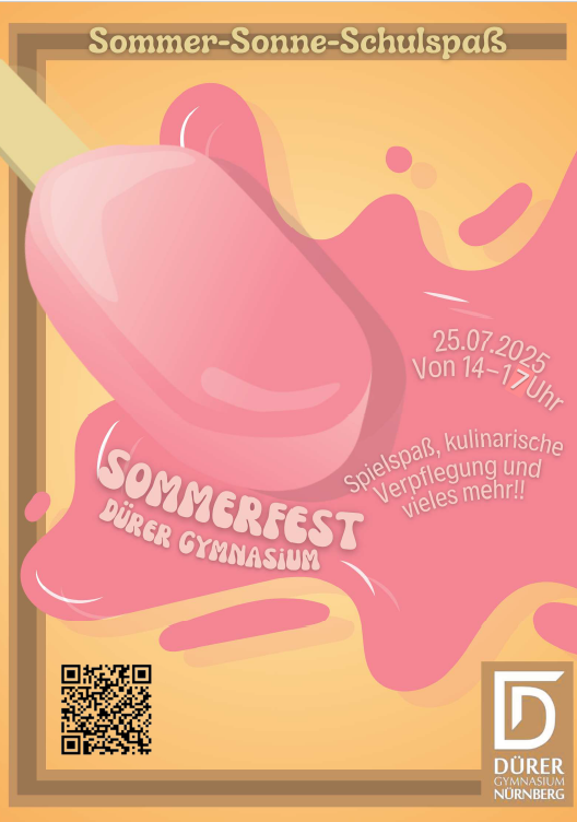 Plakat fürs Sommerfest 2025